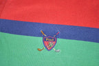 Vintage 1990s Polo By Ralph Lauren Quarter Button Short Sleeve Button Up Shirt Made In USA