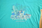 Vintage 1990s Northern Reflections Dockside Cottage T-Shirt