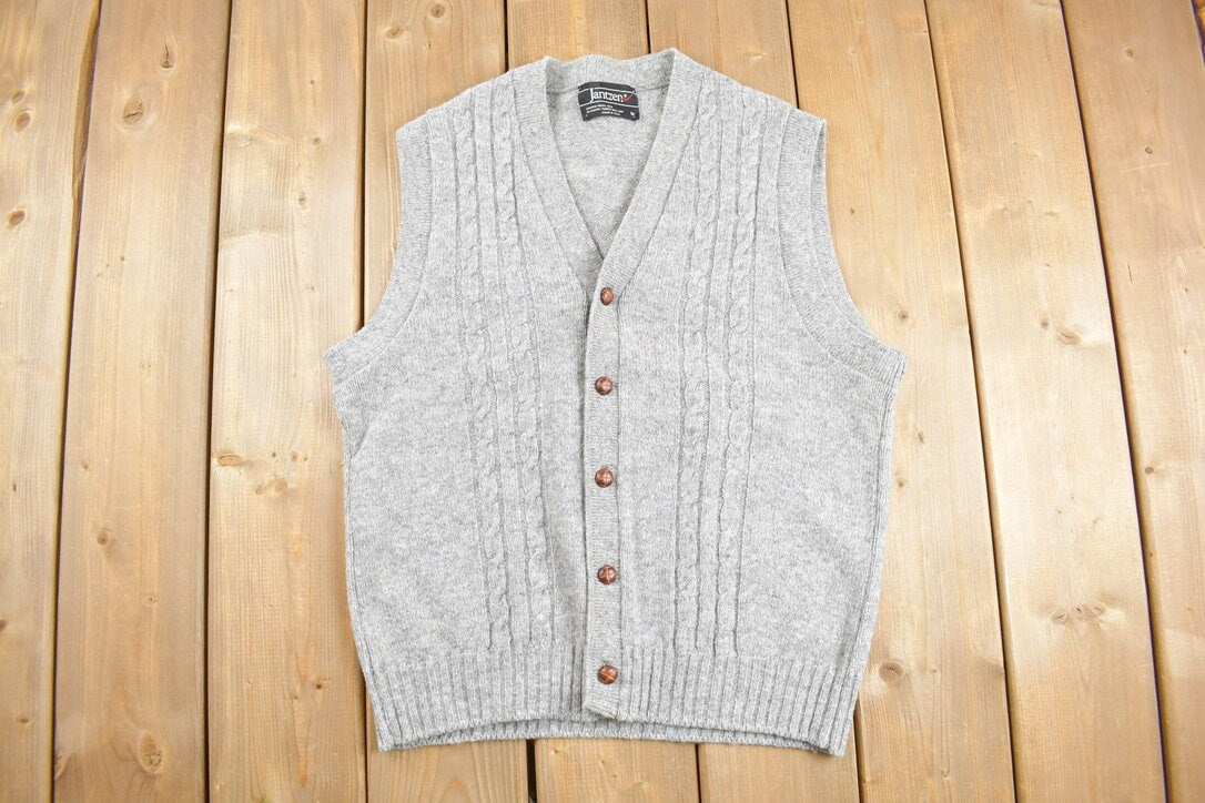 Vintage 1980s Jantzen Cardigan Sweater