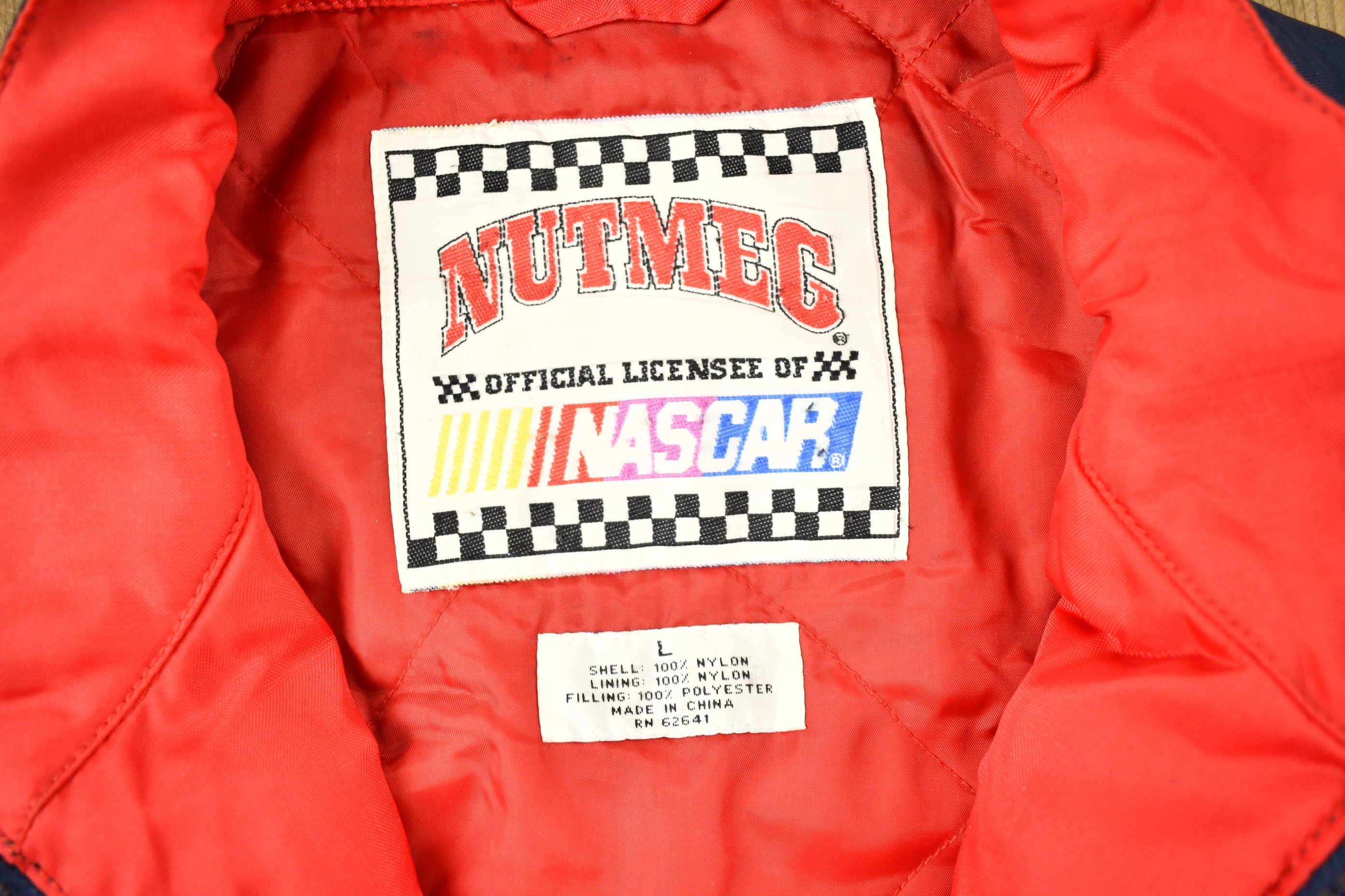 Vintage 1990s Mark Martin Nascar Racking Windbreaker
