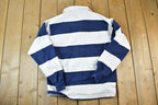 Vintage 1990s Barbarian UA Rugby Button Up Shirt