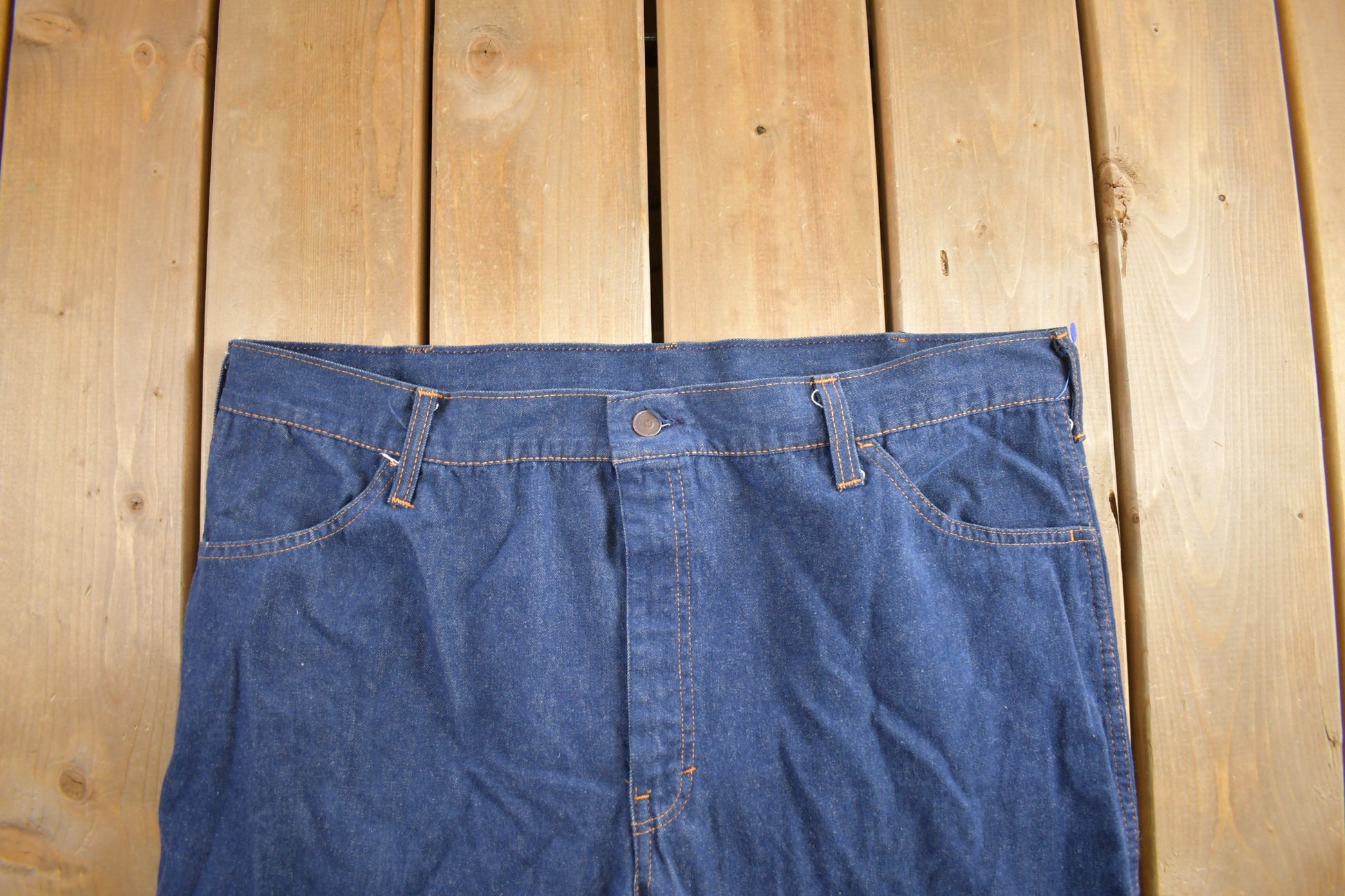 Vintage 1980s Denim Jeans Size 46x32