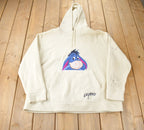 Vintage 1990s Disney Eeyore Fleece Embroidered Hoodie