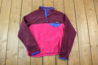 Vintage 1990s Patagonia Synchilla Fleece Sweater / Outdoorsman / 90s Sweater / Streetwear / Hiking / Fleece Zip up