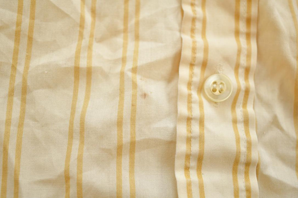 Vintage 1980s Studio One By Campus Striped Formal Casual Button Up Shirt