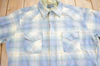 Vintage 1980s Pendleton High Grade Western Wear Plaid Button Up Shirt
