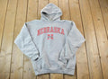 Vintage 1990s Nebraska University Huskers Collegiate Hoodie