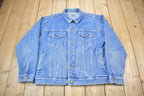 Vintage 1990s Denver Hayes Button Down Jean Jacket Size Large