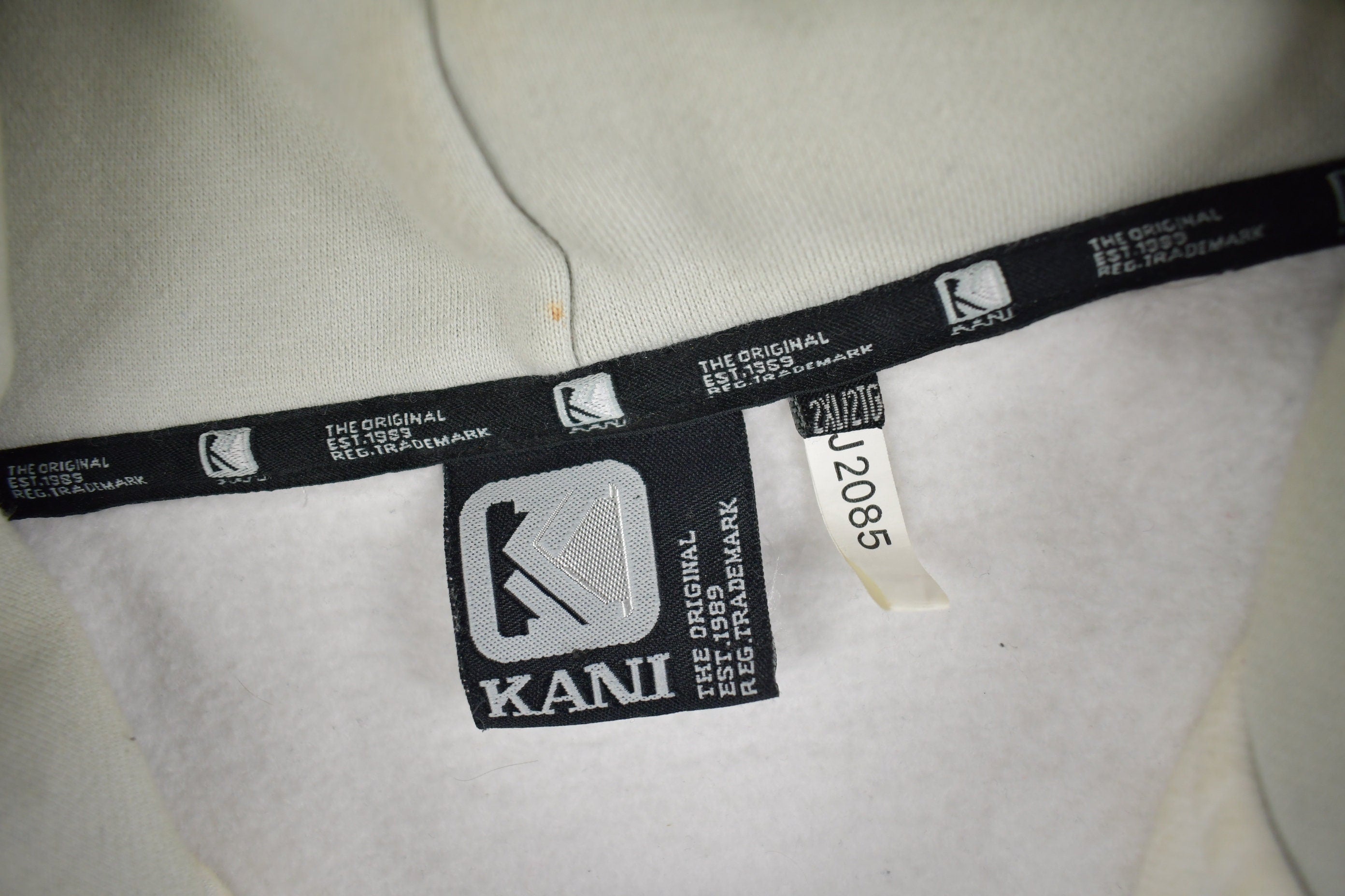 Vintage Y2K Karl Kani Embroidered Zip Up Hoodie