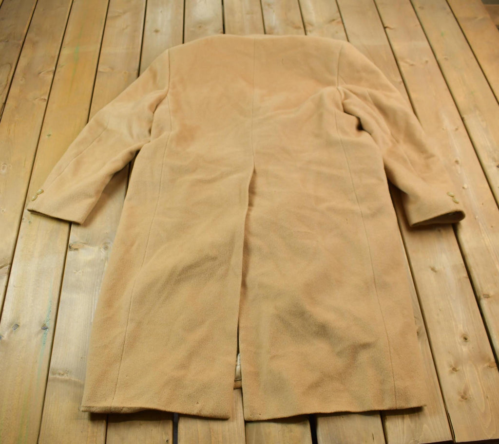 Vintage 1980s Fine Arts Wool Overcoat