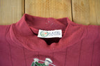 Vintage 1990s Players Van Heusen Golf Mockneck Sweatshirt Adult S-M