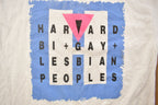 Vintage 1990s Harvard LGBTQ+ Graphic T Shirt