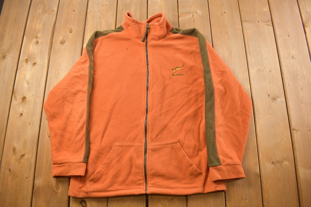 Vintage 1990s Australia Travel Fleece Sweater