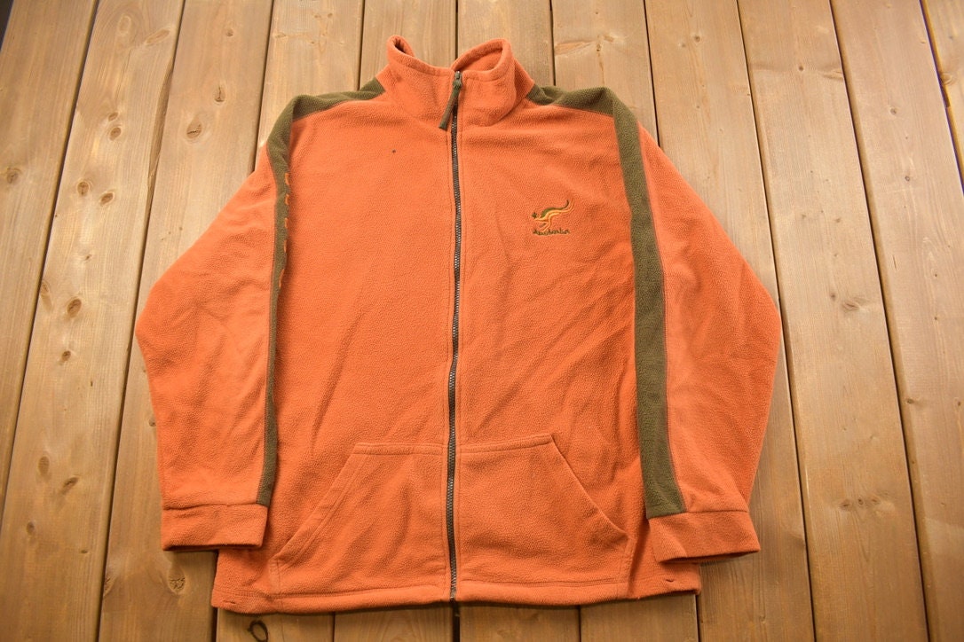 Vintage 1990s Australia Travel Fleece Sweater