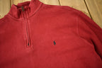 Vintage 1990s Polo Ralph Lauren Quarter Zip Sweatshirt