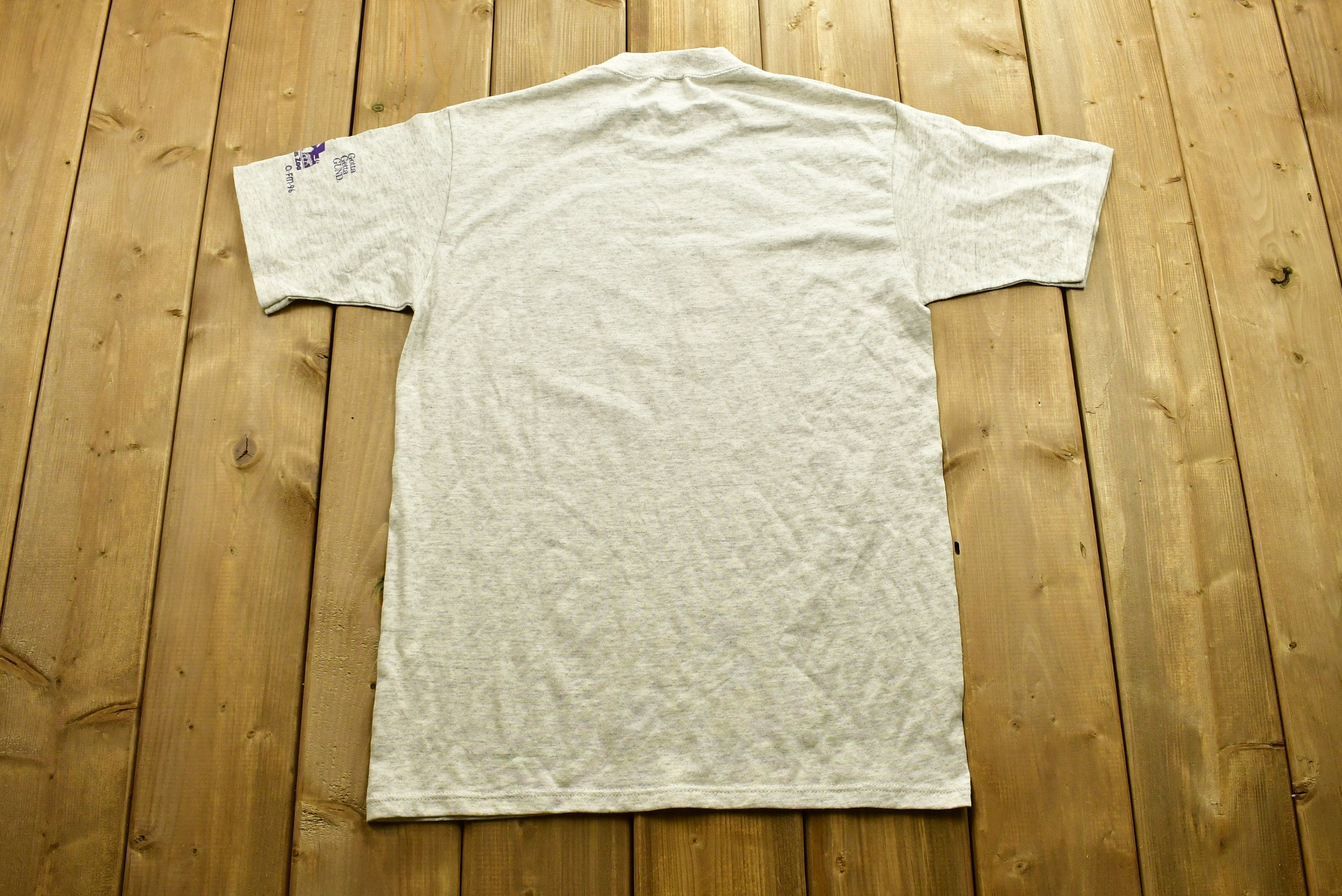 Vintage 1990 Columbus Zoo Run T-Shirt