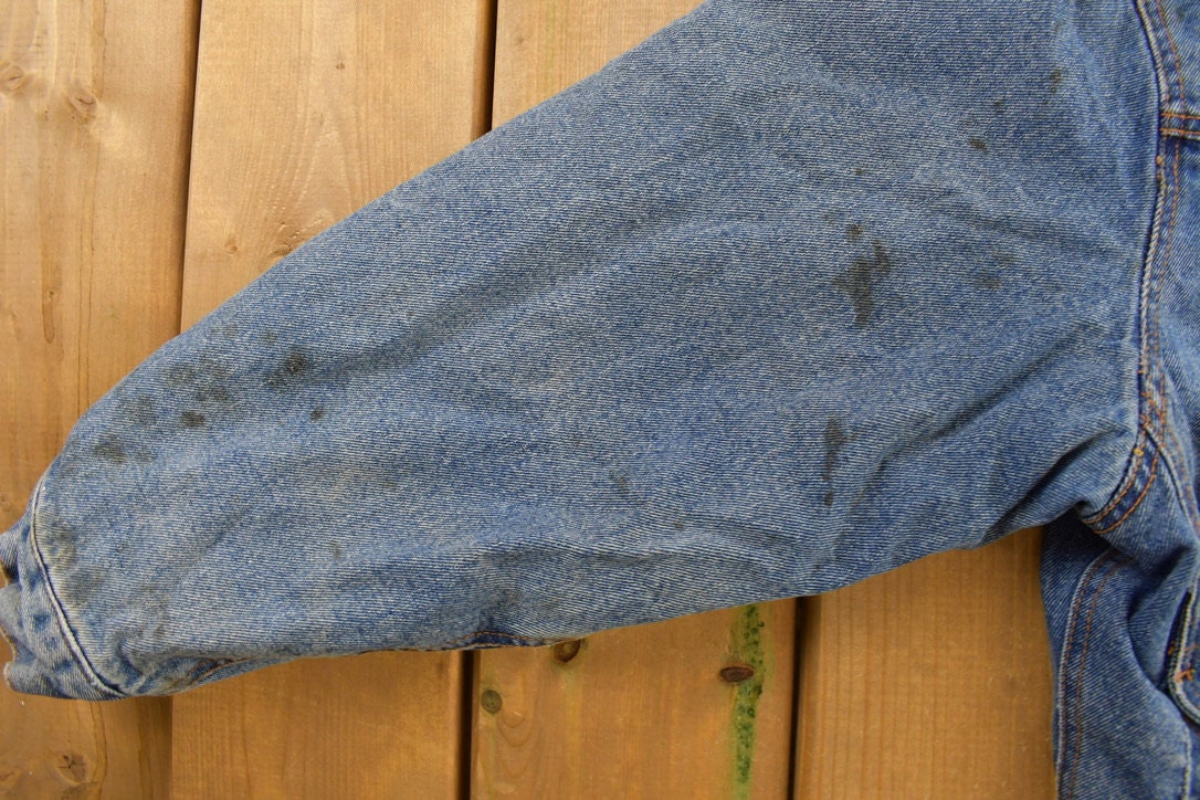 Vintage 1990s Cold Storage Denim Jean Jacket