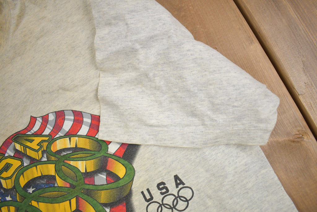 Vintage 1990s USA Americas Team Olympic Graphic T Shirt