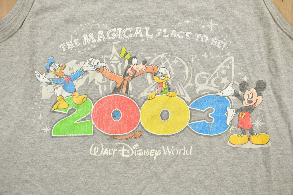 Vintage 2003 Walt Disney World Tank Top Shirt