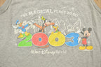 Vintage 2003 Walt Disney World Tank Top Shirt
