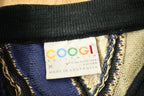 Vintage 1990s Coogi Australia 3D Cable Knit Crewneck Sweater