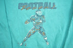 Vintage 1990s Football Fever Crewneck Sweatshirt