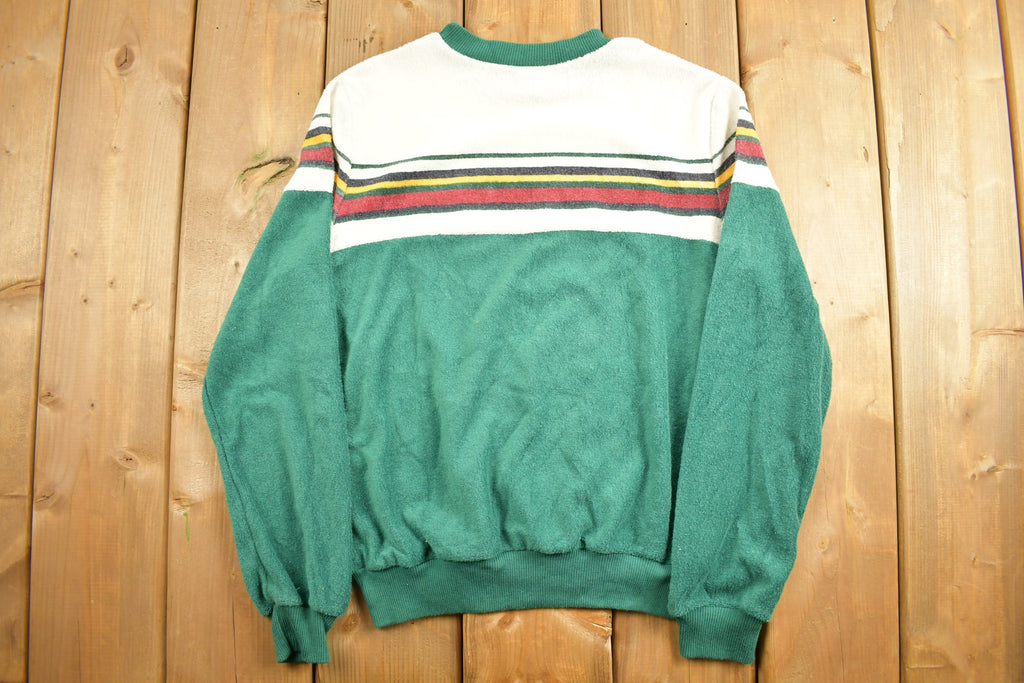Vintage 1990s Present Co Stripe Sweatshirt