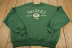 Vintage 1990s Green Bay Packers NFL Football Crewneck Sweatshirt
