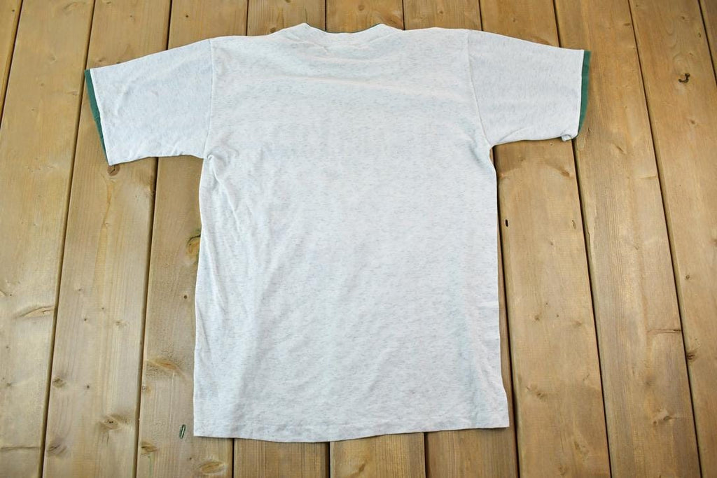 Vintage 1990s Niagara Falls Double Collar Souvenir Single Stitch Graphic Print T-Shirt Made In