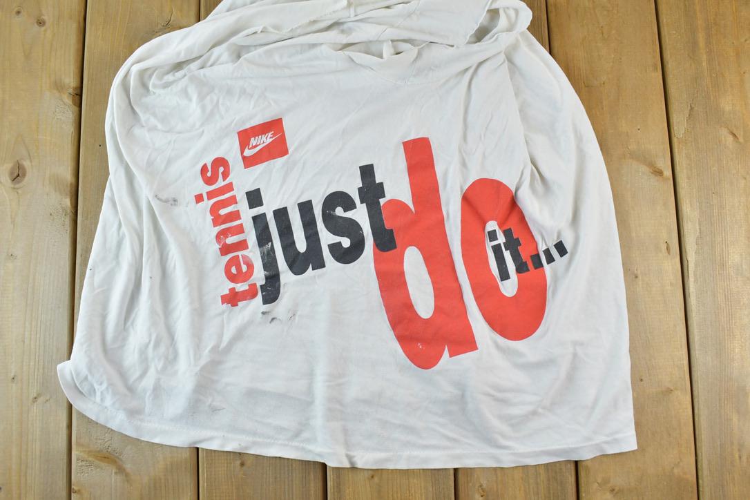 Vintage 1980s Nike Tennis Graphic T-Shirt
