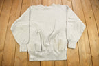Vintage 1990s Blank Grey Champion Reverse Weave Crewneck