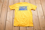 Vintage 1990s Russell Athletic 5K Race Shoe Graphic T-Shirt