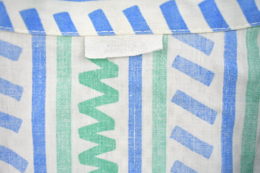 Vintage 1980s Button Up T Shirt