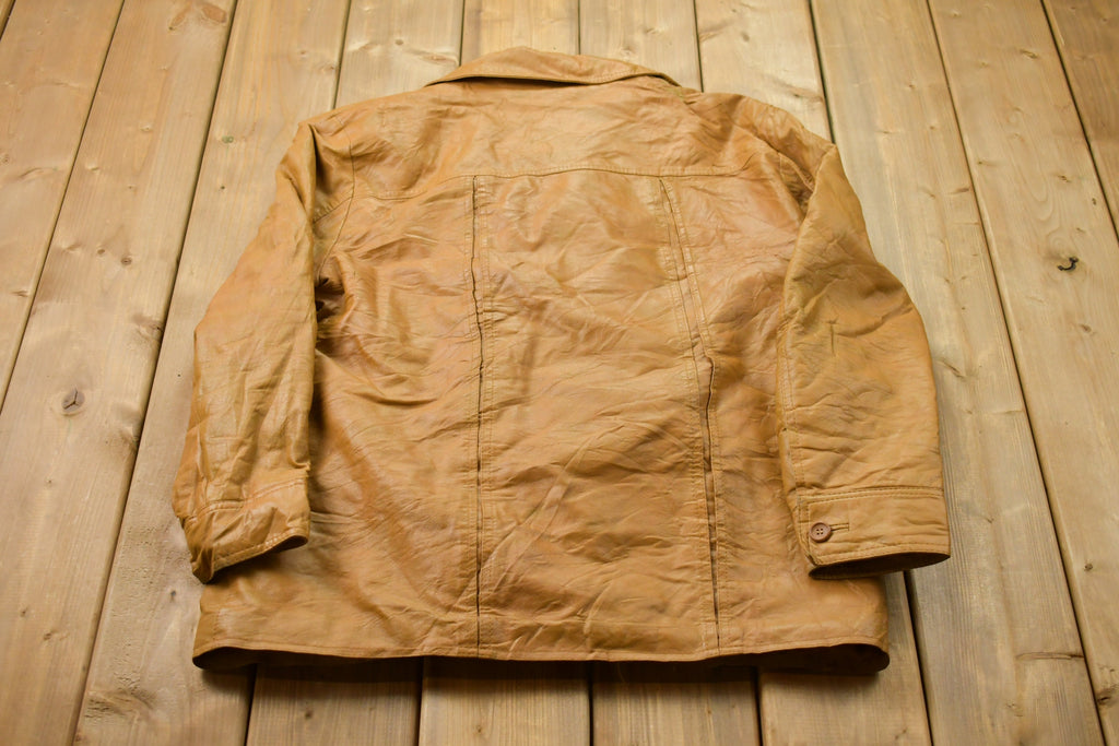 Vintage 1980s Sears Leather Jacket