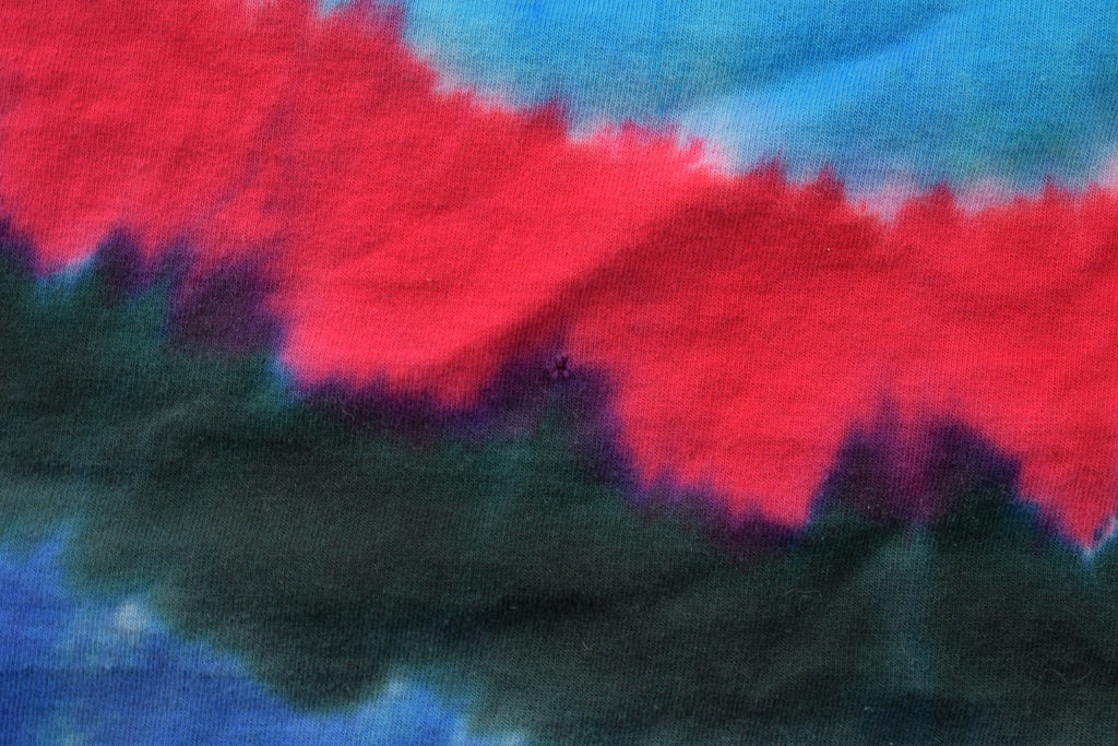 Vintage 1990s Donald Duck Mickeys Philarmagic Doubled Sided Tye Dye Disney T-Shirt AOP