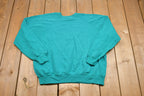 Vintage 1980s Blank Raglan Crewneck Sweatshirt