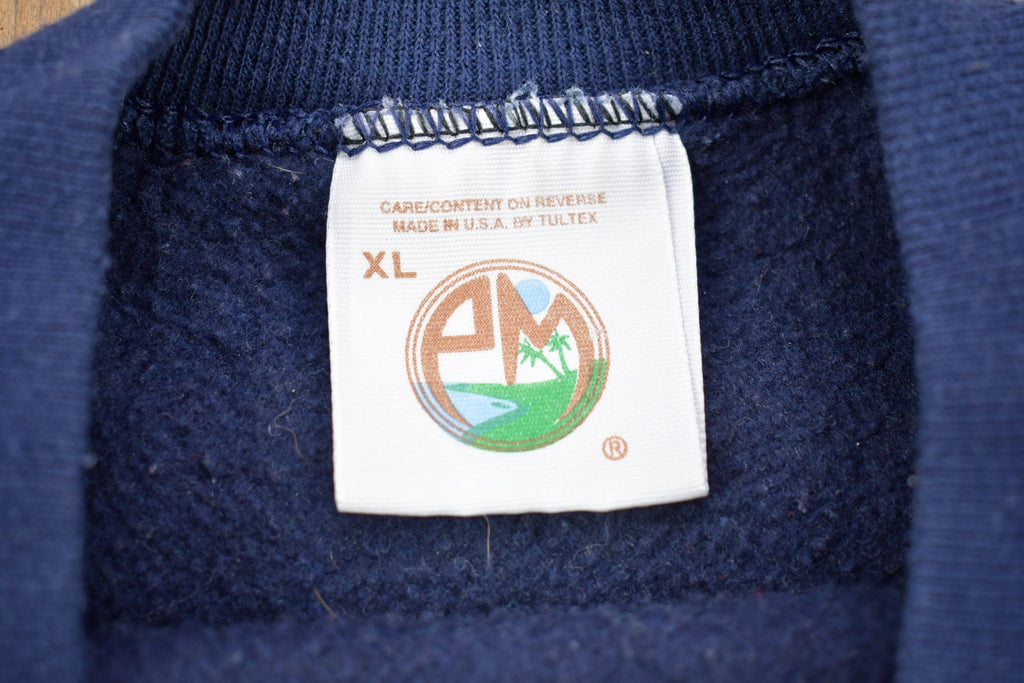 Vintage 1990s Friends Quilted Crewneck Sweater