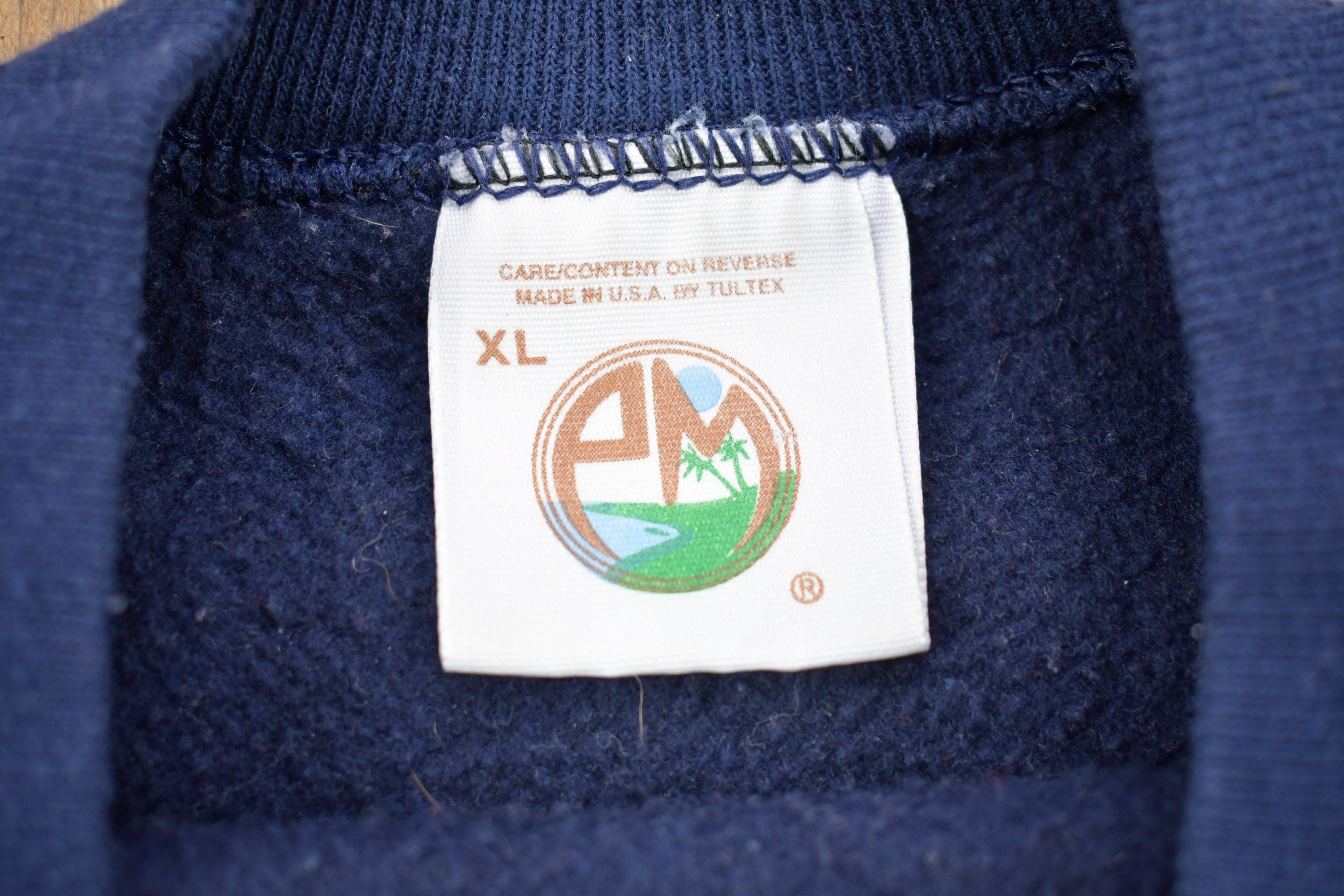 Vintage 1990s Friends Quilted Crewneck Sweater