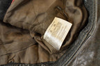 Vintage Y2K Zoul Washed Leather Biker Jacket Women's Small