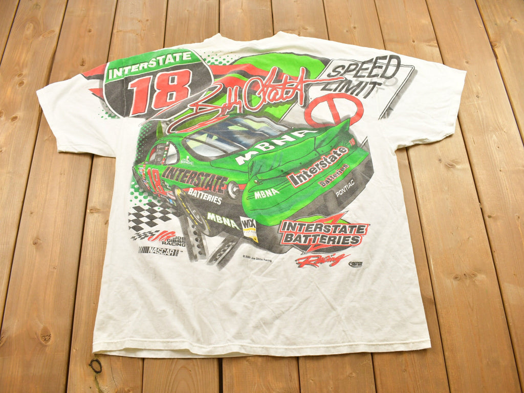 Vintage 2000 Bobby Labonte #18 NASCAR All Over Print T-Shirt