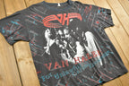 1991 Van Halen Unlawful Carnage All Over Print Tour T-shirt