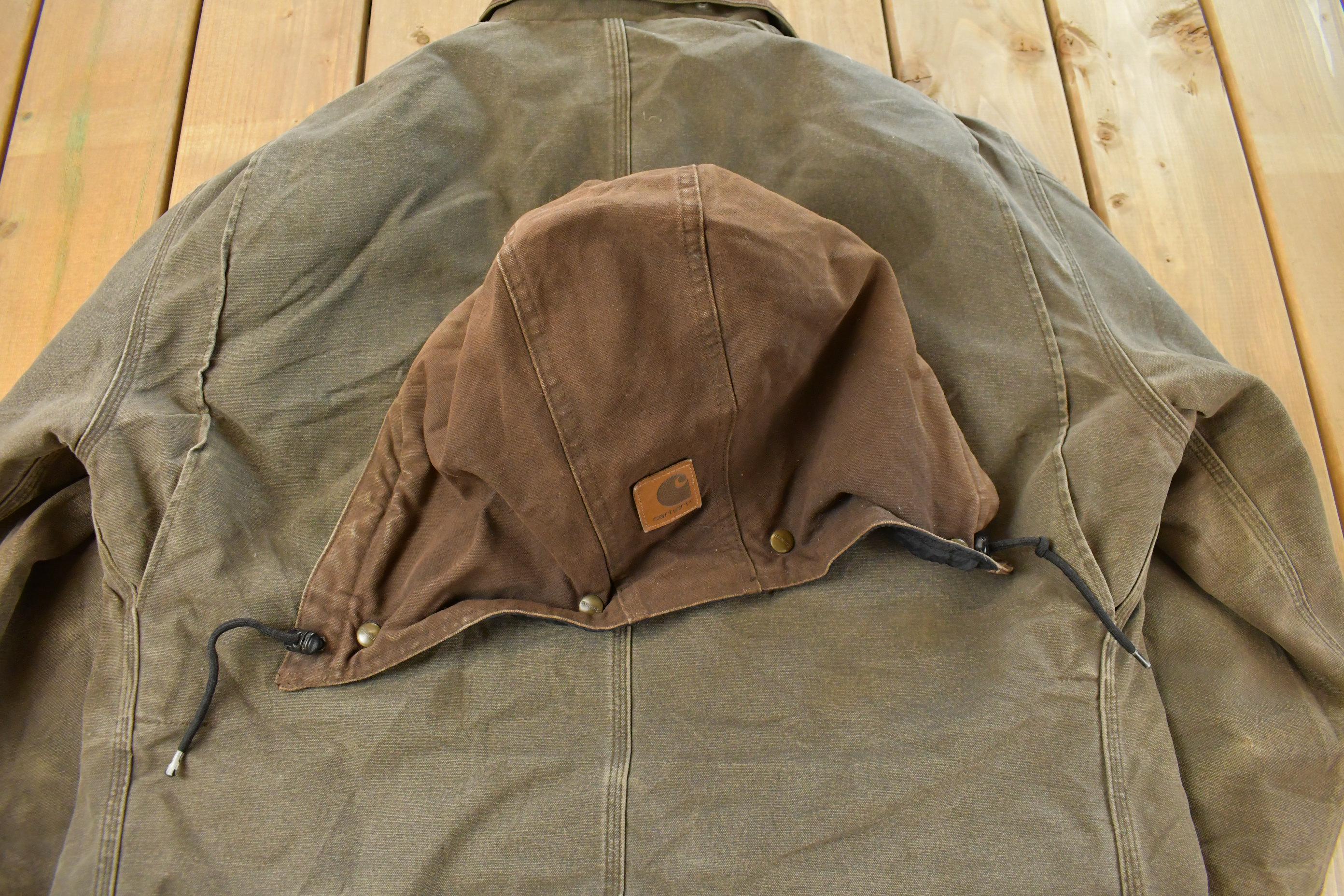 Vintage 1990s Carhartt Traditional Work Jacket Men's XL