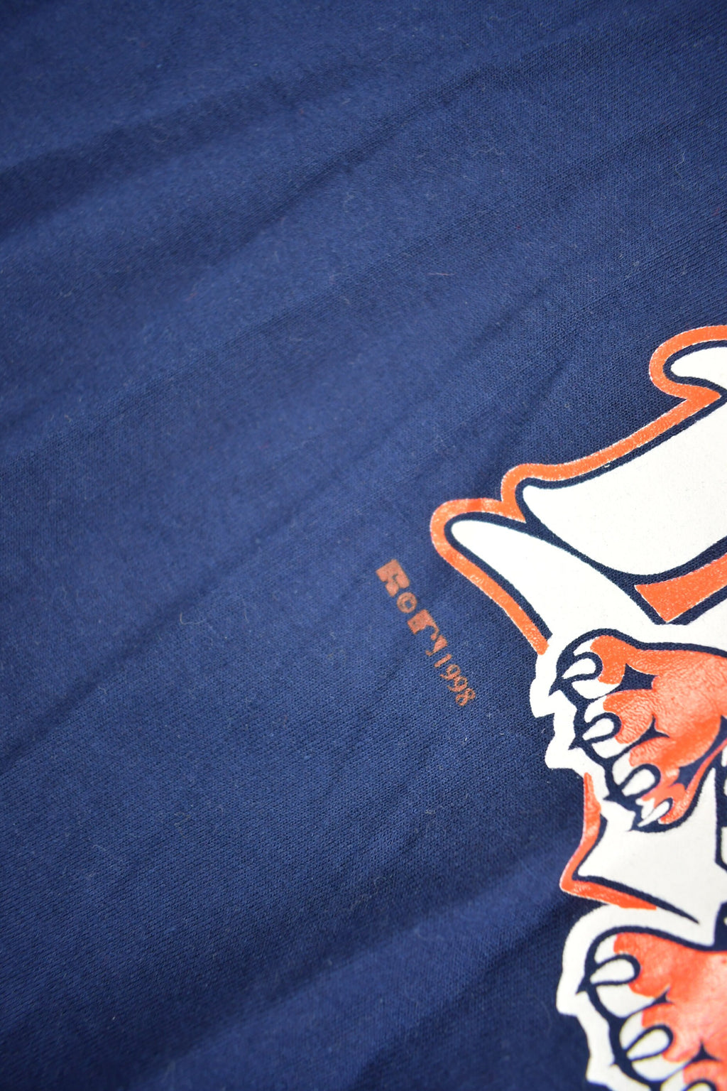Vintage 1998 Deadstock Detroit Tigers MLB Russell Athletics T Shirt