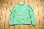 Vintage 1990s The North Face Womens Green Fleece Sweater