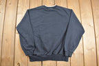 Vintage 1990s Bedazzled Double Collar Crewneck Sweatshirt