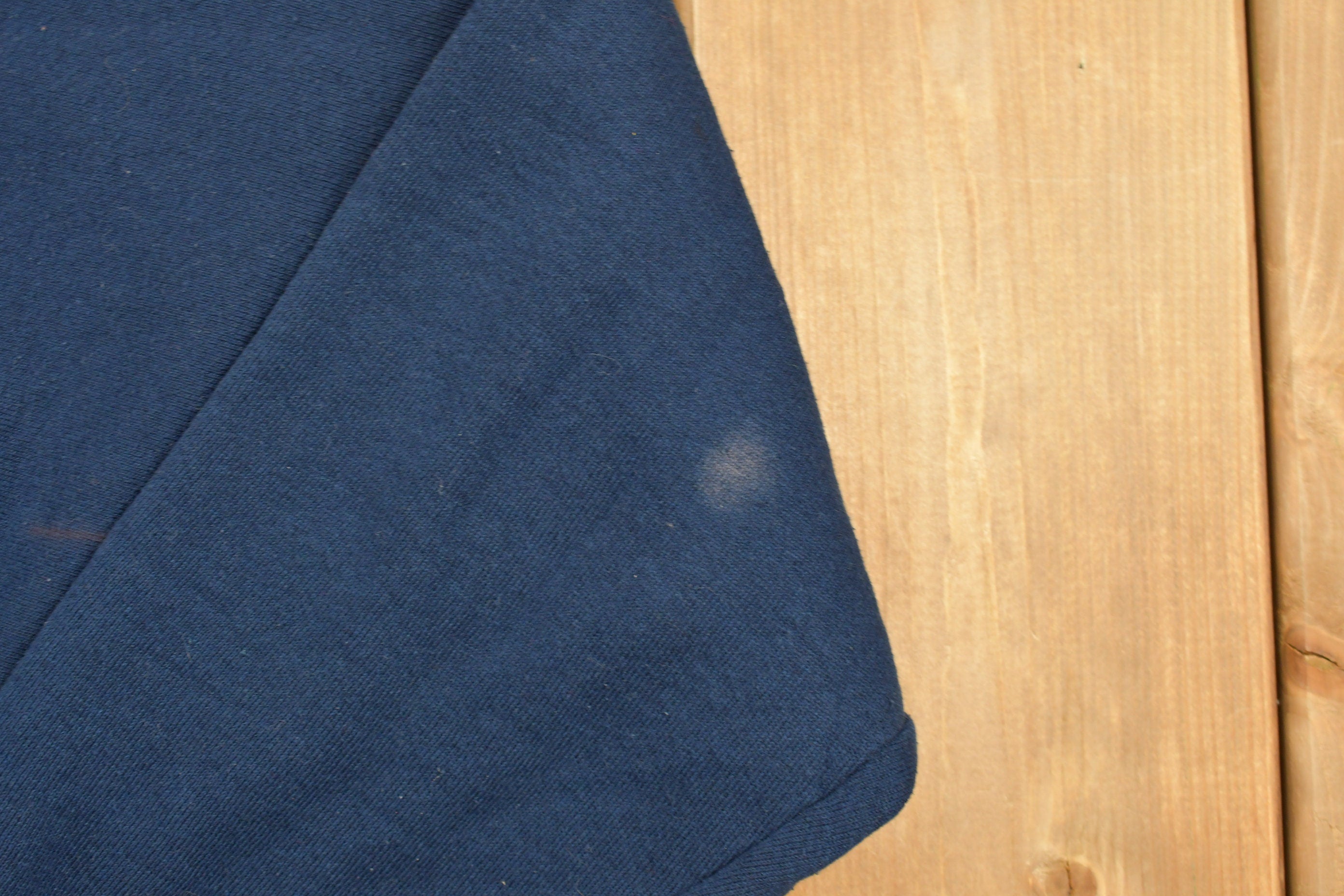 Vintage 1990s Blank Blue Crewneck Sweatshirt /