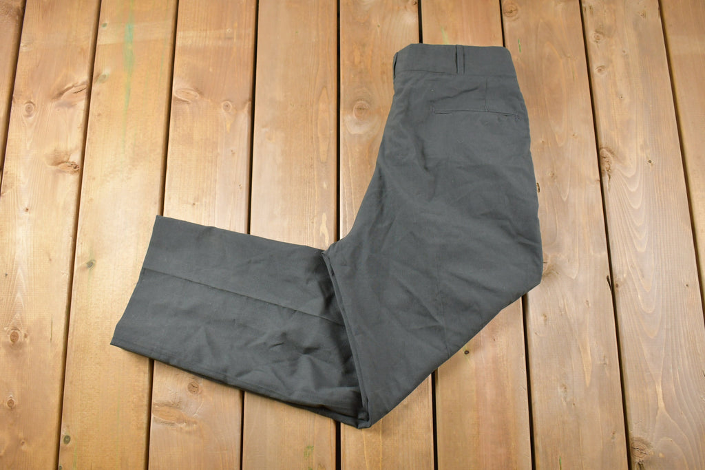 Vintage 1960s Simple Straight Trousers Size 31 x 28