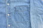 Vintage 1990s Banana Republic Denim Button Up Shirt Men's Medium /