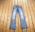Vintage Y2K Miss Me Bedazzled Low Rise Jeans Size 26x31