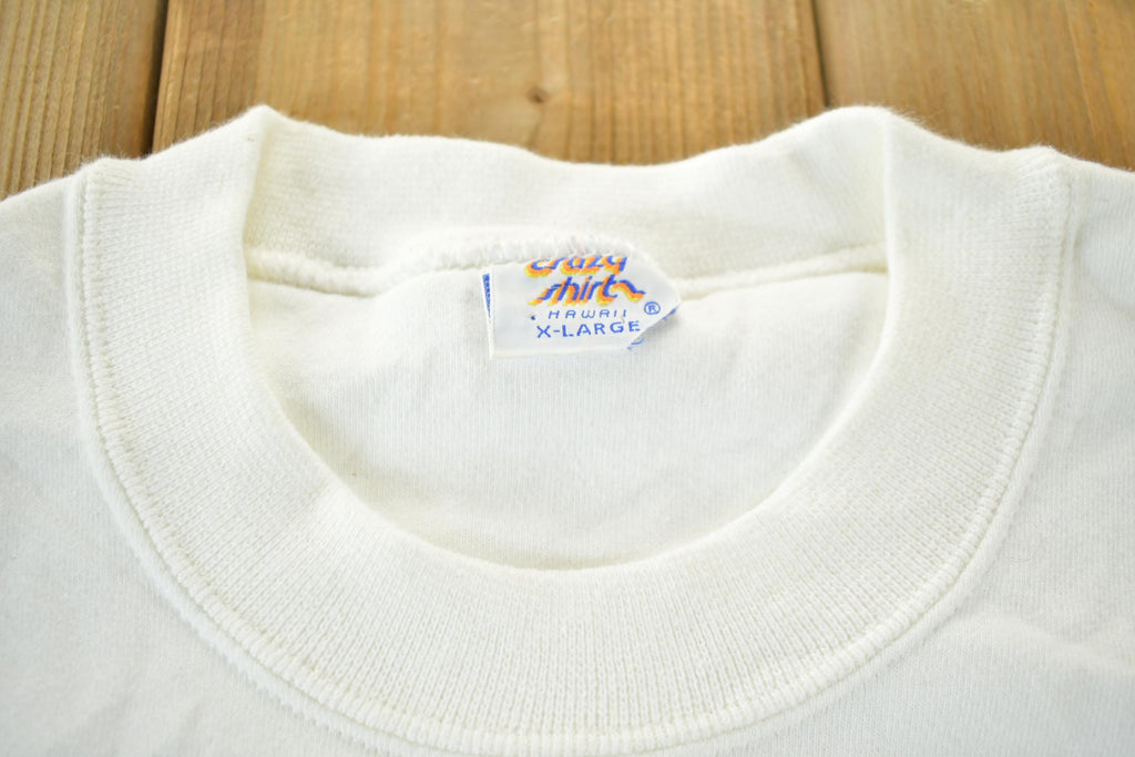 Vintage 1990s Whalewatch Kona Crewneck Sweatshirt